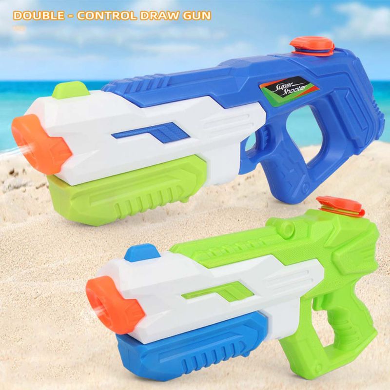 Zomer volwassenen kinderen spuiten water speelgoed strand baden drijven zwembad water speelgoed jongens interactief buitenspel kinderen