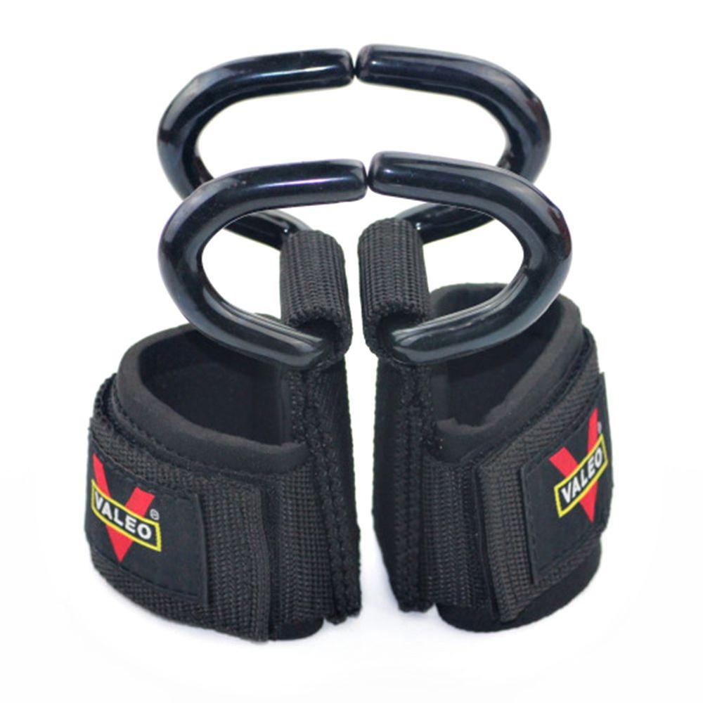 1 Paar Padded Gewichtheffen Handschoenen Fitness Bodybuilding Barbell Halter Musculation Pols Wrap Bandjes Gym Ondersteuning – Grandado