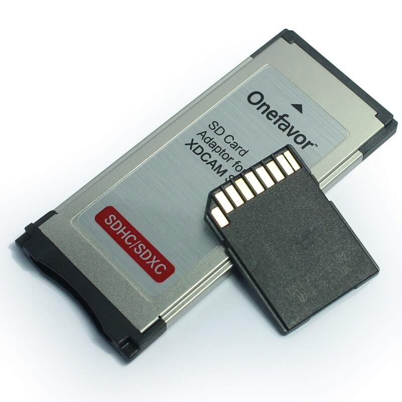 ! Expresscard kaartlezer SD SDHC SDXC Card Adapter voor XDCAM Serie SXS Card Adapter