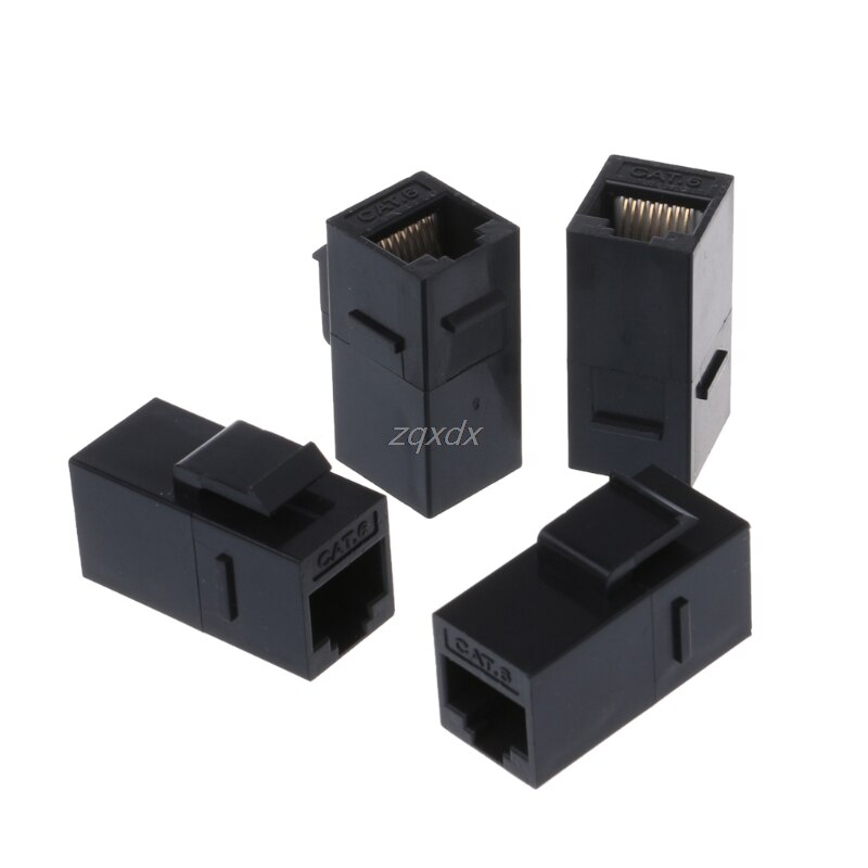 Wall Plate 4 Ports RJ45 Network 86mm Standard Wall Plate CAT5e / CAT6