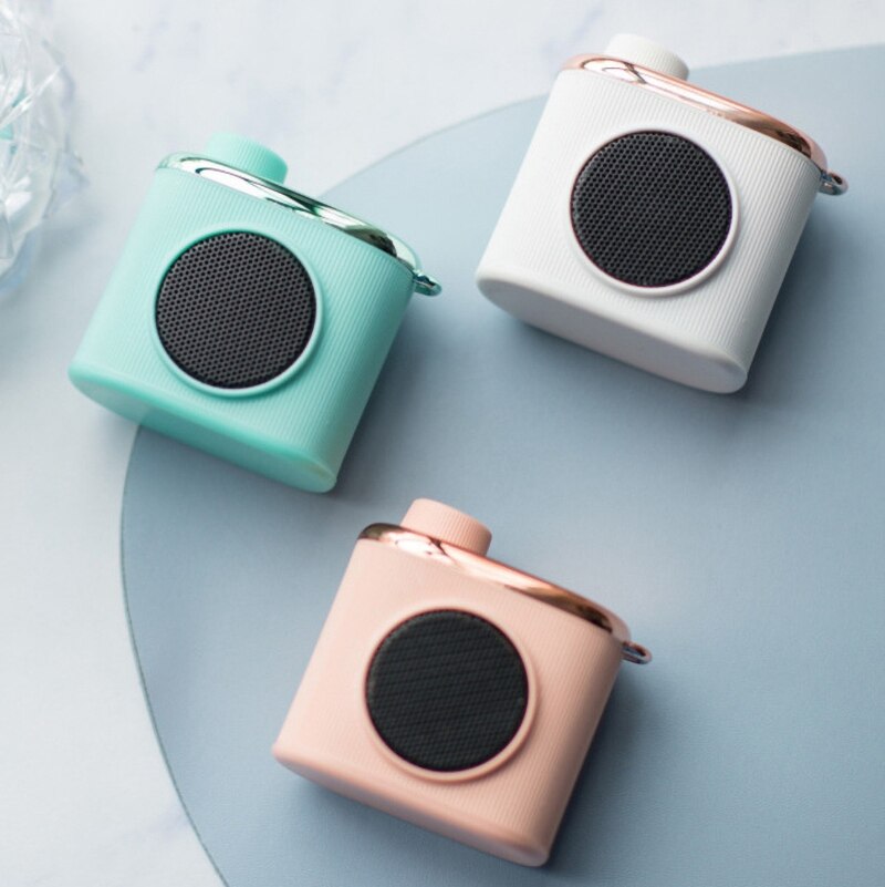 Retro Mini Bluetooth Speaker Draadloze Outdoor Speaker Macaron Draagbare Smart Audio