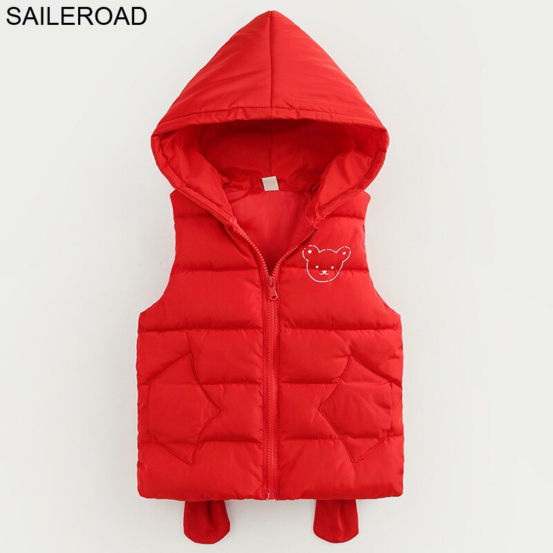 SAILEROAD Chaleco sin mangas para recién nacidos Chaleco sin mangas para bebés de 2-7 años Invierno Niños Otoño Chaquetas sin mangas para niñas Chaleco