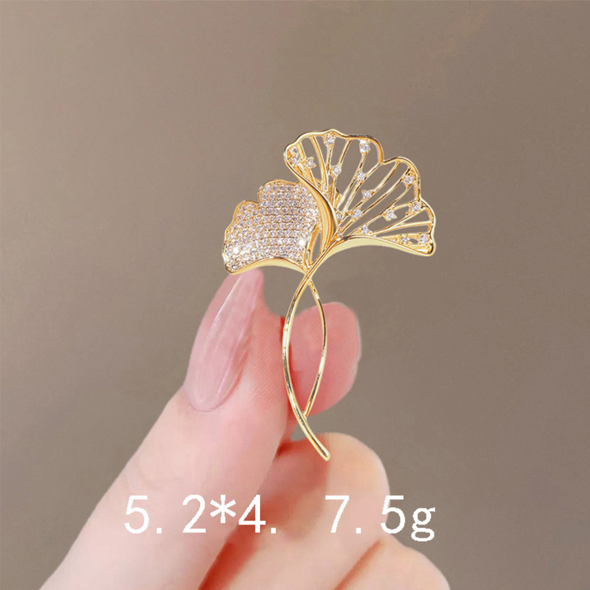 Broches de diamantes de imitación de mariposa y perlas a la para mujer, alfileres de ropa fijos de Metal elegantes, joyería diaria de alta gama al por mayor: Color amarillo dorado claro