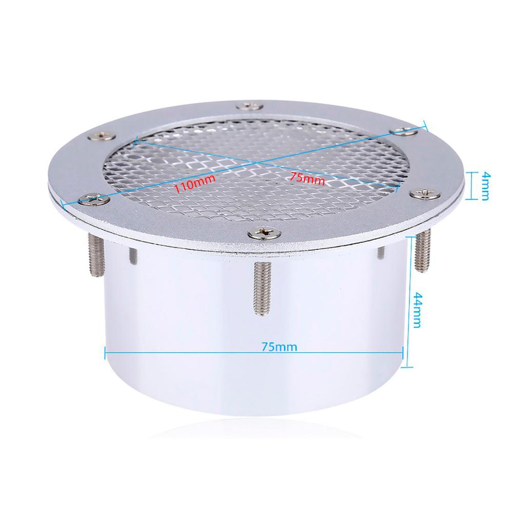 R-EP Air intake Cover Universal Cars Kit Aluminum Air Filter Supercharger Hood Intake Turbocharger Cartridge 76MM/3inch