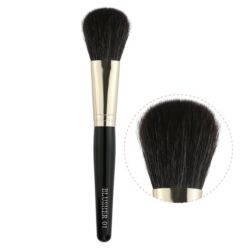 BEILI maquillaje pinceles colorete definidor punteado contorno base 1 pieza suave fibra de lana de pelo de cabra