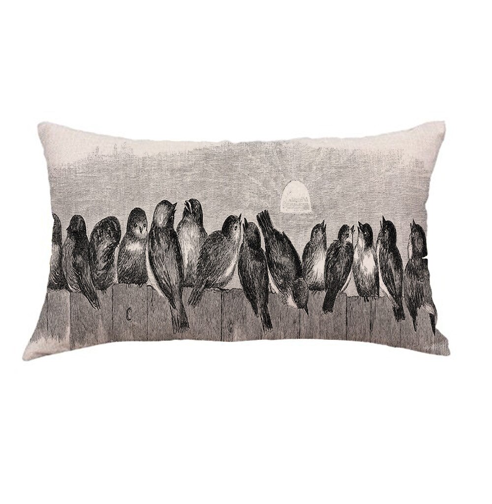 Geometrische Animal Gedrukt Kussensloop Woondecoratie Accessoires Patroon Linnen Kussensloop Sofa Fluwelen Kussenhoes Дакимакура: C