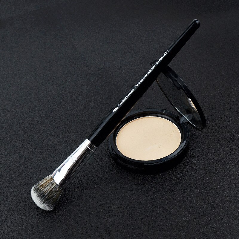 56 # brocha de aerógrafo base en polvo de colorete brochas para corrector Maquillaje facial cepillo pequeño rubor maquillaje cepillo herramienta