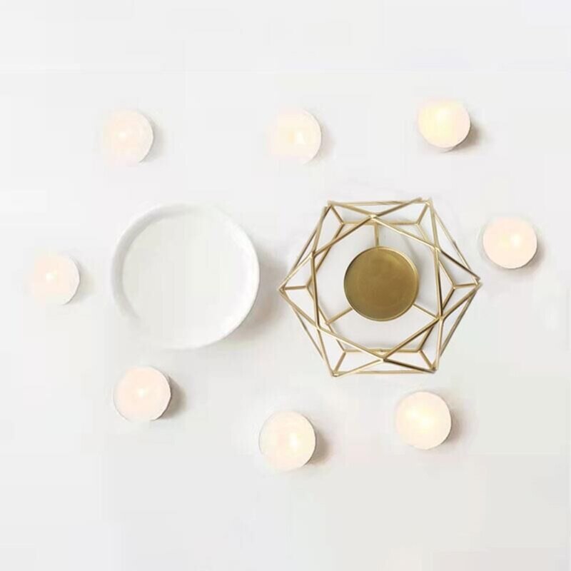Aromatische Olie Brander, Geometrische Keramische Essentiële Olie Kaars Houder Wax Melt Brander Warmer Smelter Geur Voor Thuis Offi