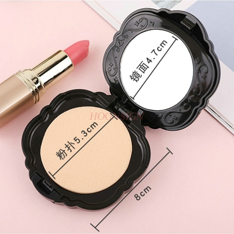Lille spejl spejl dame håndbagage makeup spejl mini bærbart sammenklappeligt lille spejl dobbelt spejl