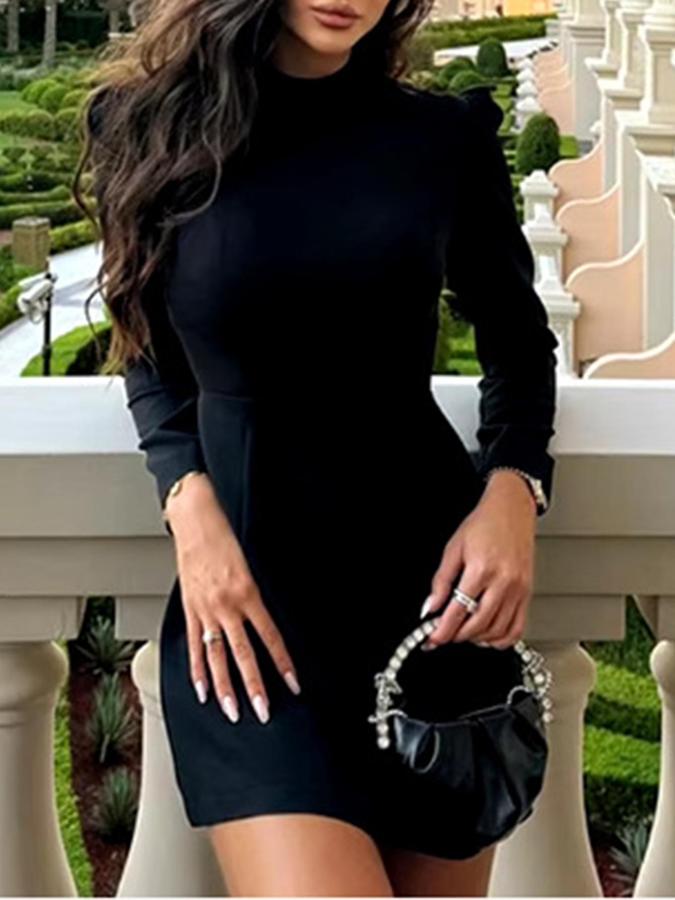 sexy schwarz wei Mini sommer kleid frauen verrott...  Grandado