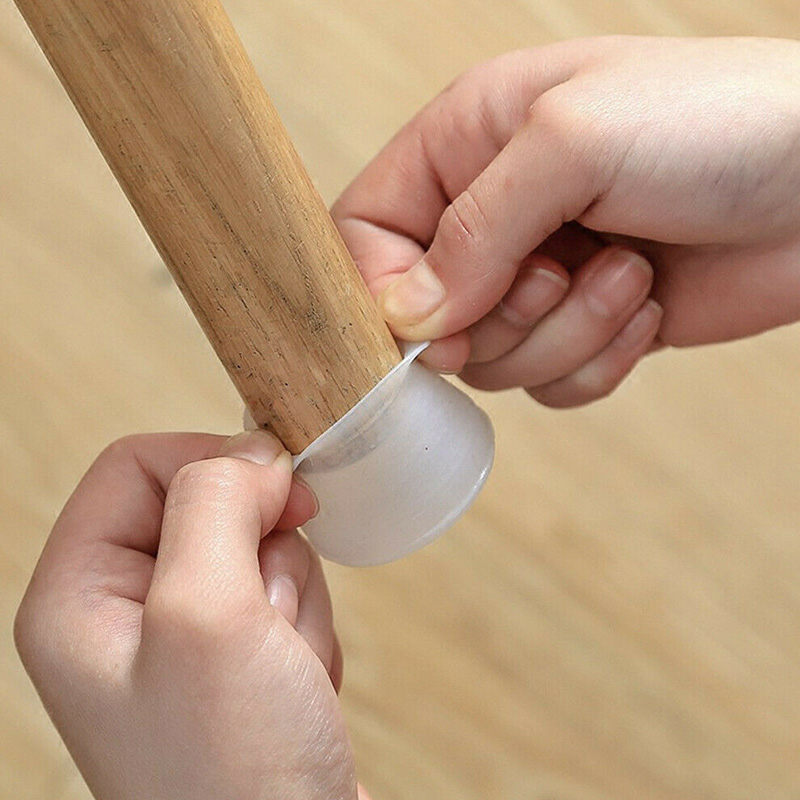 4/8/16 Pcs Furniture Table Chair Leg Floor Feet Cap Cover Protector Non-slip Table Leg Caps Foot Protection Bottom Cover P7Ding