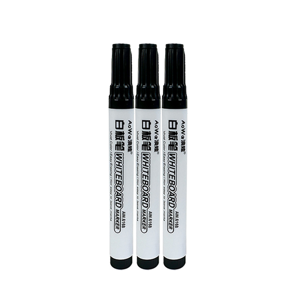 Suddbar Magnetisk Whiteboard Penna - 13.3cm - 10 Pennor/Box - Skola Kontor Konst: Vit