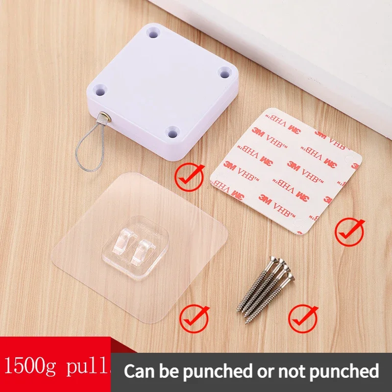 Punch-free Automatic Door Closer Closing Sliding Latch No Punching Automatic Door Lock Sliding Doors Stickers Home Closers 1000g: Orange