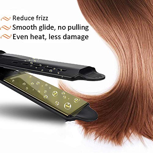 Fer à lisser en céramique Tourmaline 60W, fer plat pour cheveux, pour tous les Types de cheveux