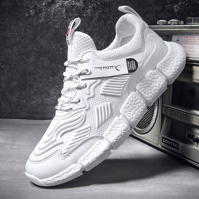 Herresko casual mænd sneakers fritidssko herre åndbare sneakers til mænd stor størrelse herre sneakers zapatos hombre