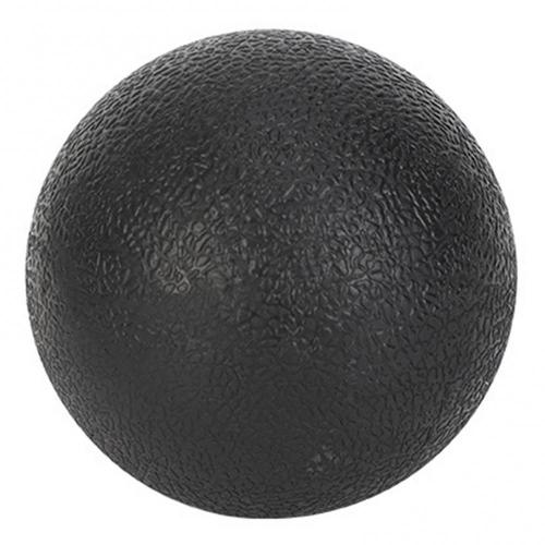 Fitness Round Massage Ball Massager for Thoracic Spine Upper Back Neck Scapula Ball Massager: black