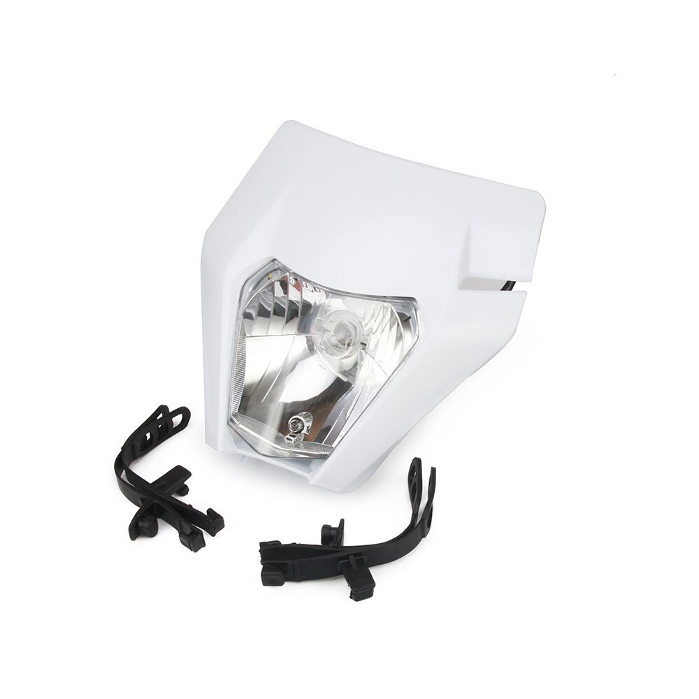 Faros delanteros para motocicleta, lámpara para KTM EXC SX SXS EXCF XCW 65 125 150 200 250 300 350 450 500 525: Blanco