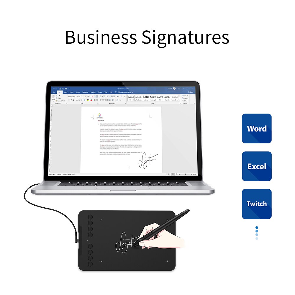 Xp-pen – tablette graphique Deco mini7, 7x8192 pouces, sans batterie, 4.37 niveaux de sensibilité à la pression, pour dessin Digital, compatible avec Android, Windows et Mac