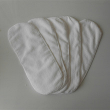 10 stuks Veel 2 Lagen Baby Doek Luier Pad Nappy Inserts Wasbare Luiers Herbruikbare Microfiber QD28