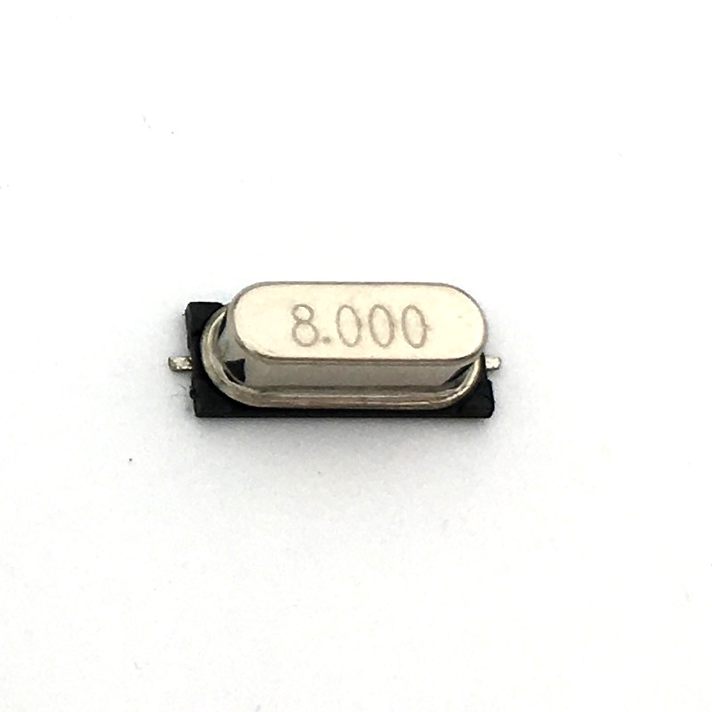 20 piezas smd hc-49s 8MHz 8.000mhz 20ppm 20pF de cuarzo resonador de cristal