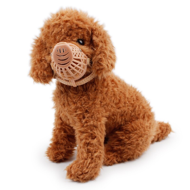 Hondenmuilkorven hektype abs anti-bijt verstelbare banden masker voor kleine middelgrote hond huisdierbenodigdheden hondproducten accessoires