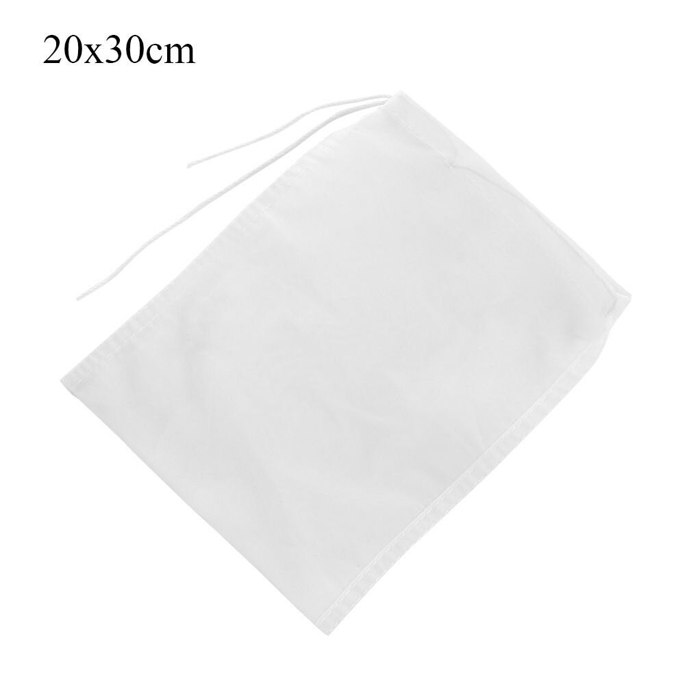 Reusable Fine Mesh Wine Strainer Juice Soymilk Nut Milk Tea Nylon Filter Bag Bowl Shape Food Coffee Filter Cheese Cloth