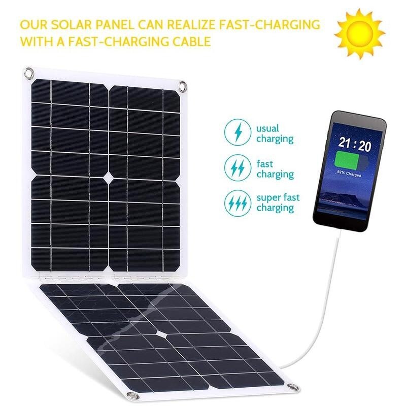 100W Solar Panel Solar Battery 18V/12V/9V/6V Solar Controller Battery Controller Regulator Solar Car Charger Panel Flow Cha W1Z3