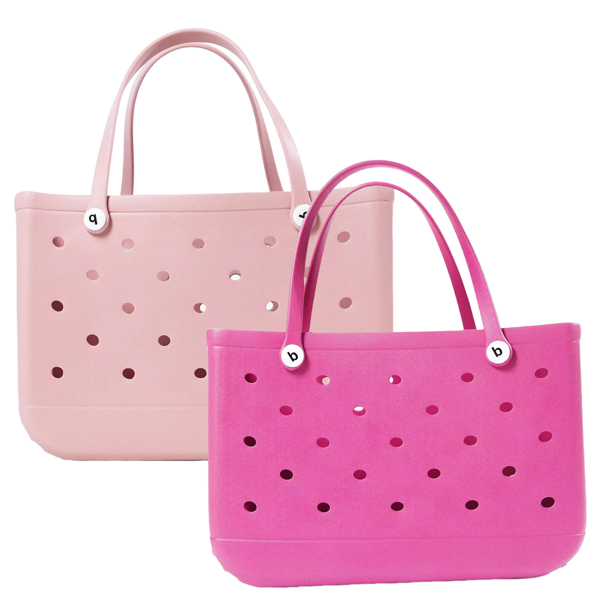 XL extra große Strandtasche aus EVA-Gummi, wasserdicht, für Strand, Reisen, Picknick, Aufbewahrungskorb, Damen-Einkaufshandtasche, Sack Gelee-Einkaufstasche: L / Himmel Blau
