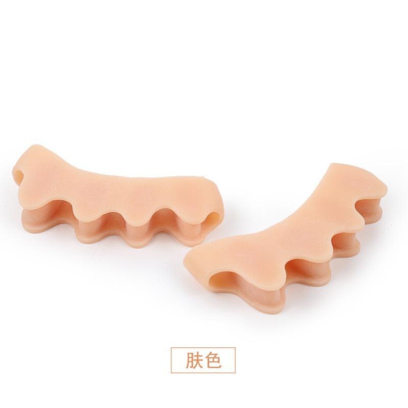 2 pièces Silicone orteil séparateur Correction Hallux Valgus correcteur orthopédique marteau séparateur lisseur épandeur soins des pieds outils: Skin