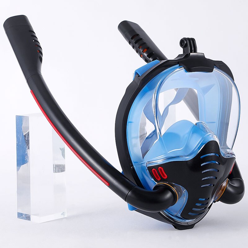 Underwater Scuba Anti Fog Full Face Diving Mask Snorkeling Respiratory Masks Safe Waterproof Swimming Equipment for Adult Youth