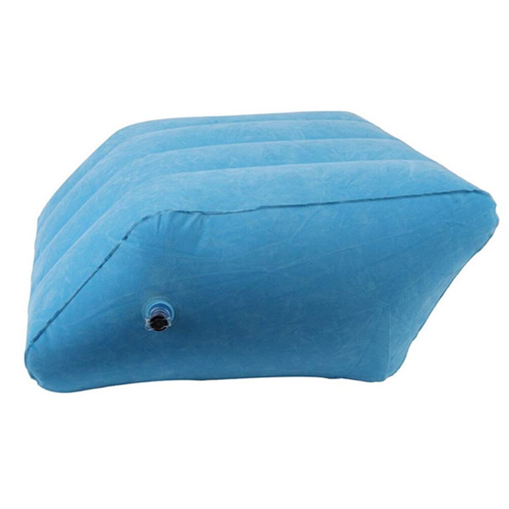 1 stk oppustelig elevation wedge memory skum ben fodforhøjer pude støtte pude massage støtte krop pude til gravide: -en