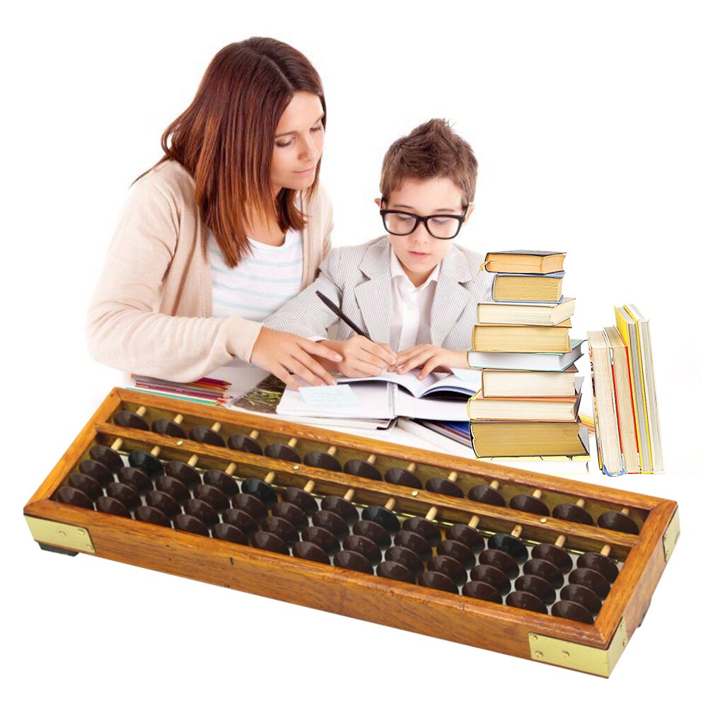 Abacus Classic Accounting Intelligentie Kinderen Educatief Speelgoed Houten Frame Ontwikkelen Oude Rekenmachine Wiskunde Soroban Kraal