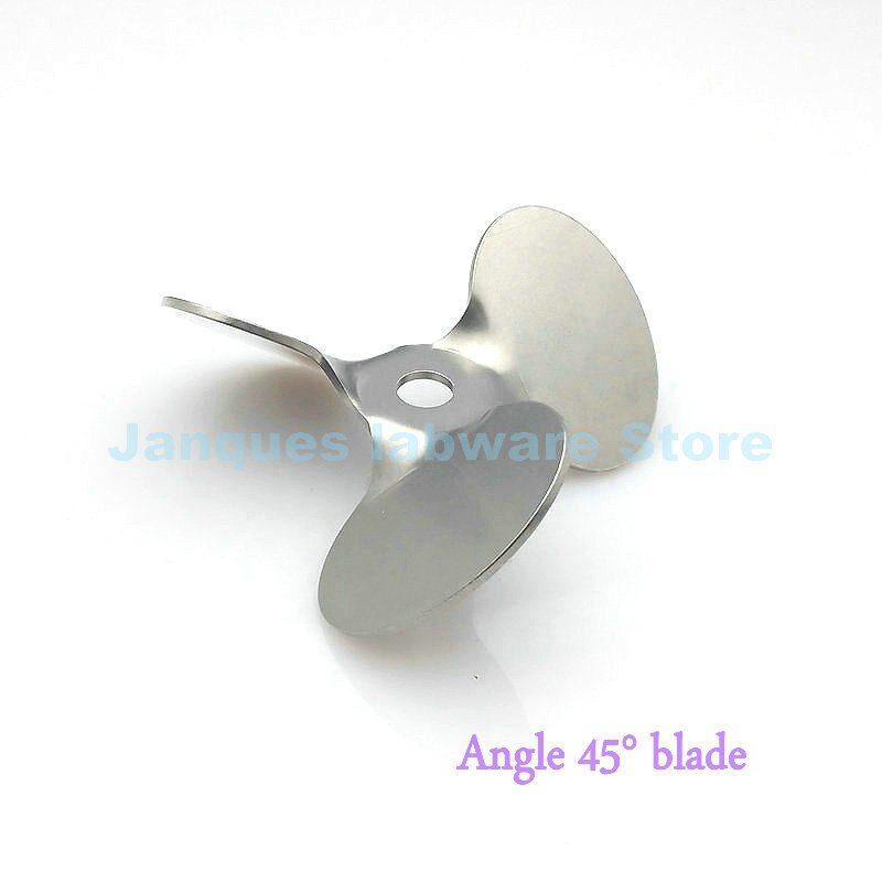 1 stücke 304 edelstahl OD 30mm zu 120mm Drei-klingen Rührer Paddel Labor drücken-unten/drücken-hoch rühren klinge
