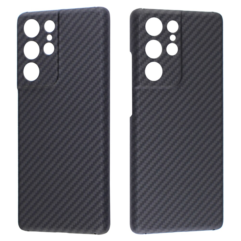 YTF-carbon carbon fiber phone Case For Samsung Galaxy S21 Ultra Ultra-thin Anti-fall business cover Galaxy S21 puls shell