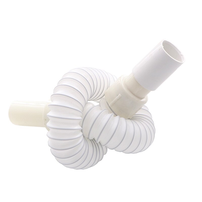 Sewer Pipe Basin Washbasin Drain Pipe Sewer Drain Pipe S-bend Plastic Joint Bathroom Accessories: Default Title