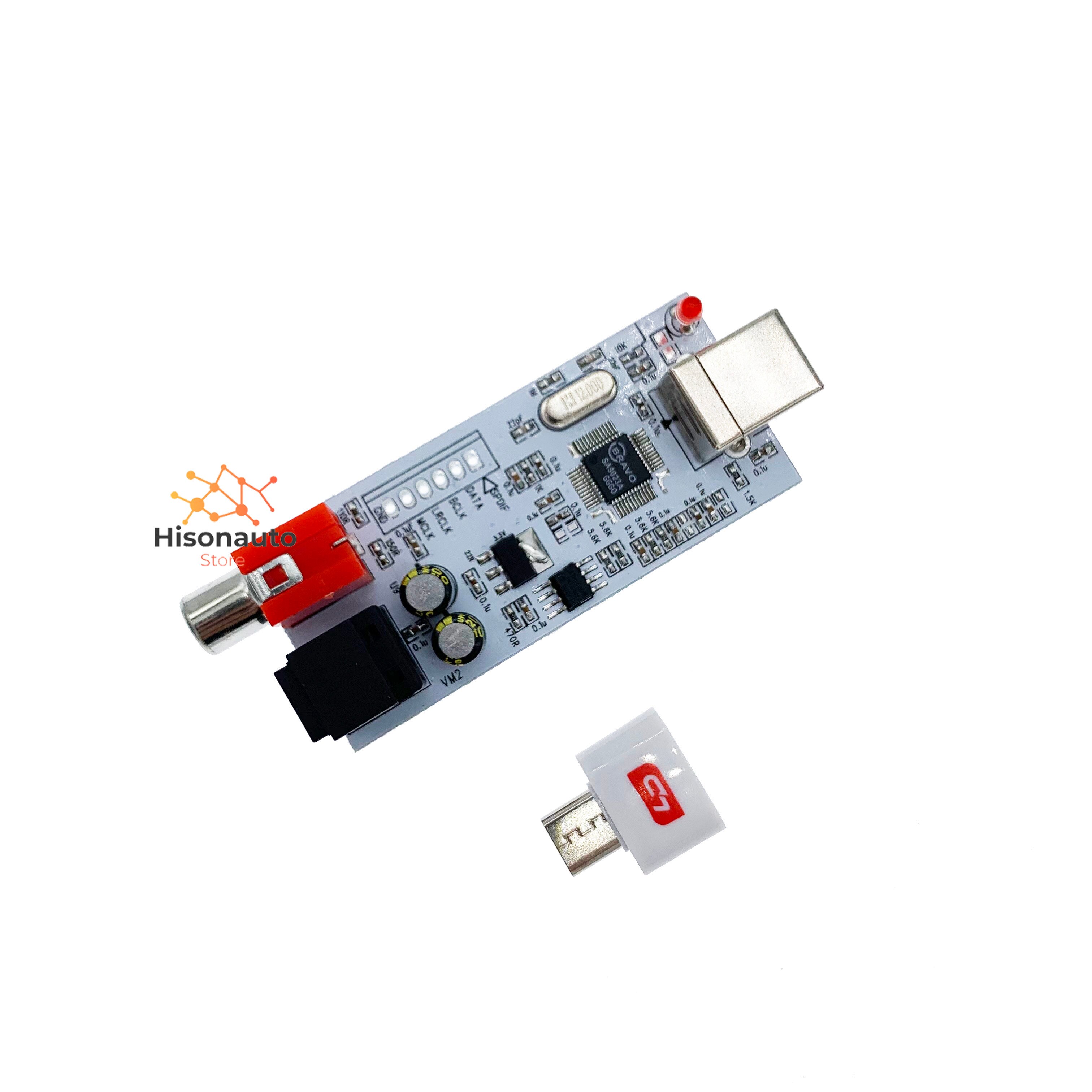 Dolby-Salida de código fuente DTS, USB a SALIDA Coaxial Digital, USB a USB OTG SPDIF