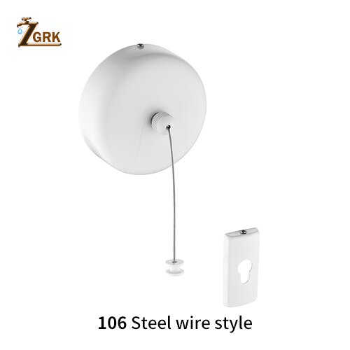 ZGRK Portable acier inoxydable rétractable corde à linge intérieur extérieur blanchisserie cintre sèche-linge organisateur vêtements séchage Rack: 106Steel wire