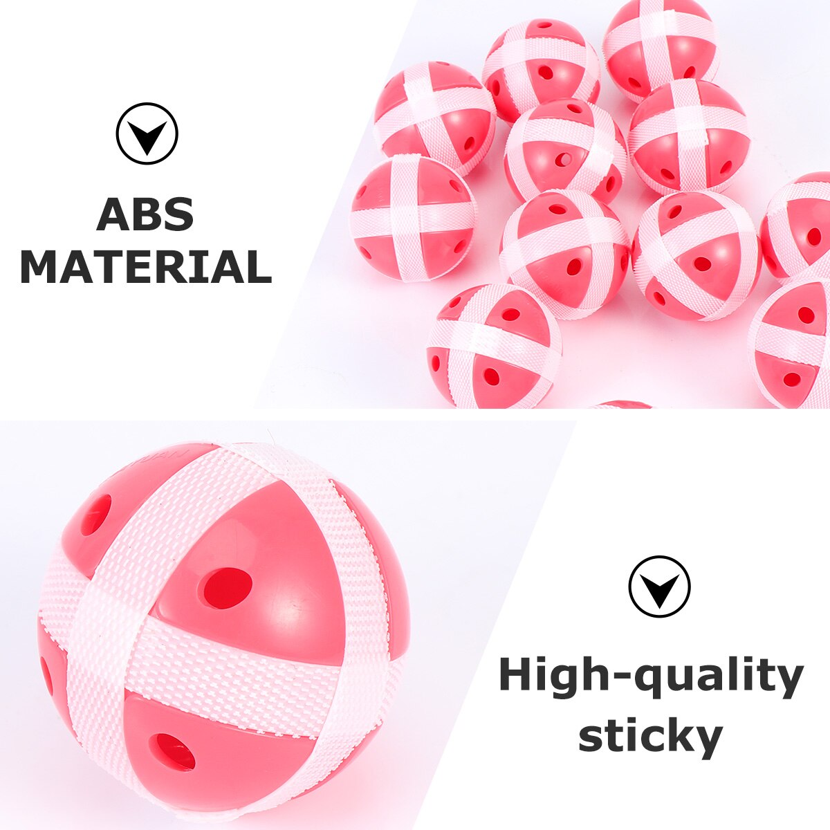 12pcs Special Sticky Paste Plastic Educational Plaything Interactive Supply for Kids Children Toddler