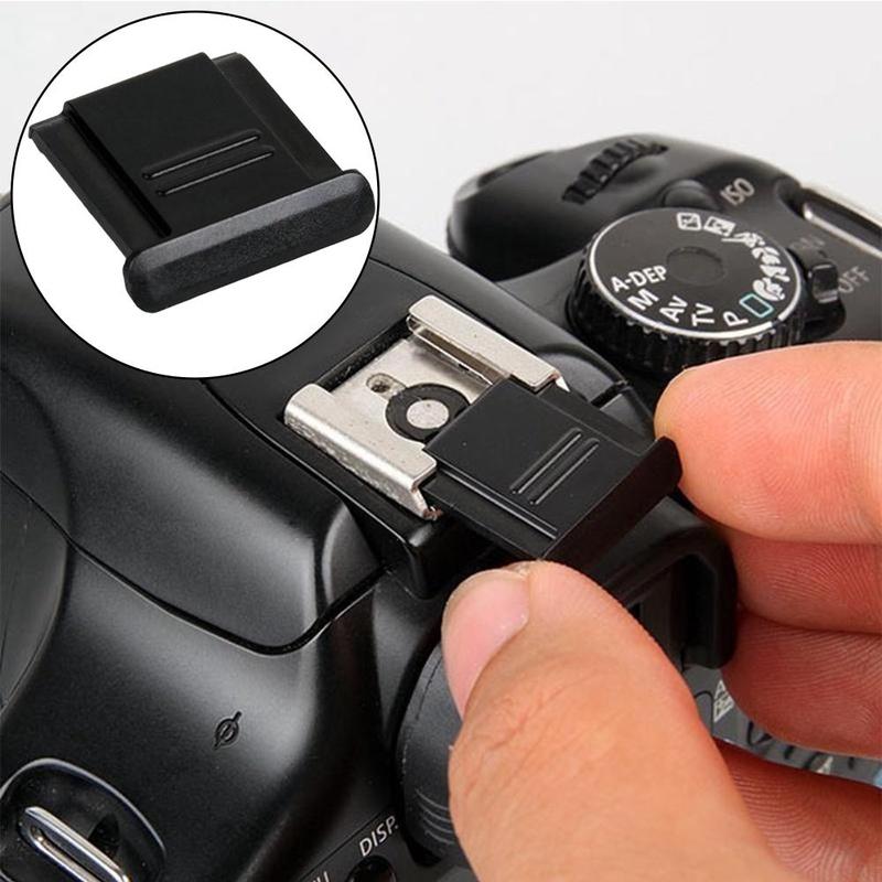 3 teile/los Schwarz Heißer Schuh Blitzschuh Schutz Abdeckung Deckel für Nikon für Kanon für Pentax Kunststoff Kamera Heißer Schuh Abdeckung