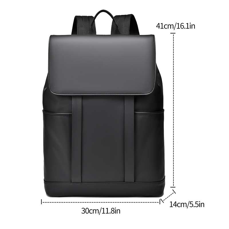 Leisure Business Backpacks For Men 14-15 inch Laptop Backpack Urban Daily Work Back pack Teens Student Backpack Male Black