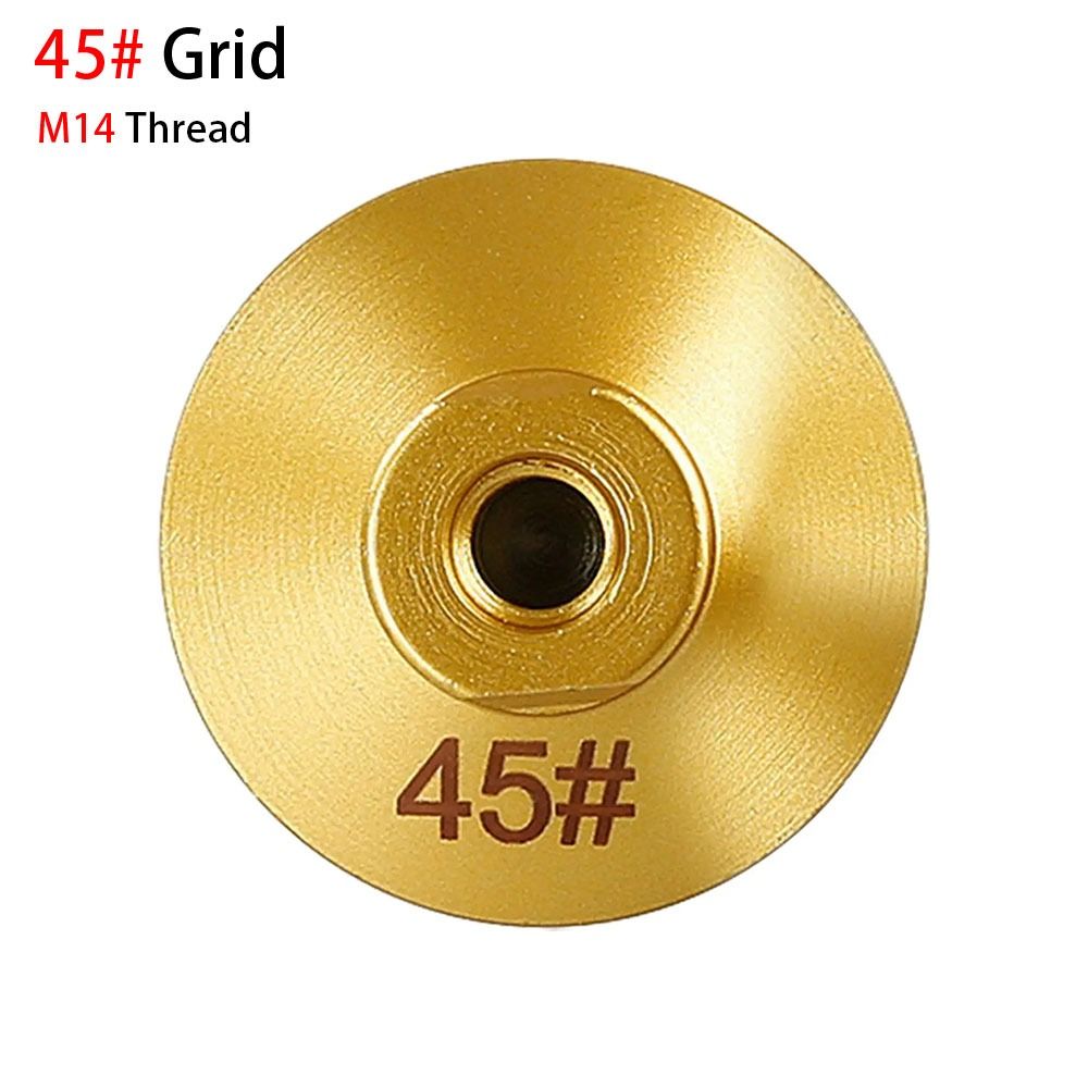 Cabezal de pulido soldado, almohadilla de pulido plano, amoladora angular, disco de molienda, piezas de herramientas para mármol, cuarzo, granito, adoquines: Plata