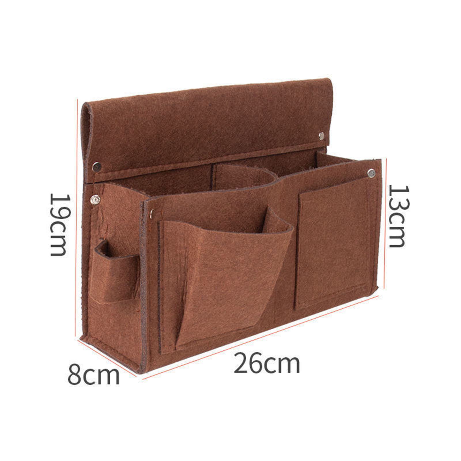Belt Tool Organizer Durable Apron Tool Nail Pouch Multi Pocket for Woodworking Carpenter Technician Construction Electrician: Orange