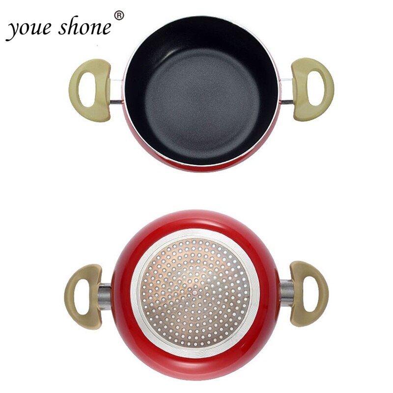 TOFOCO Fruit Frying Pan Cooking Pot Color Saucepan Ceramic Pan Grill Pan Induction Cooker Gas Aluminum Cookware