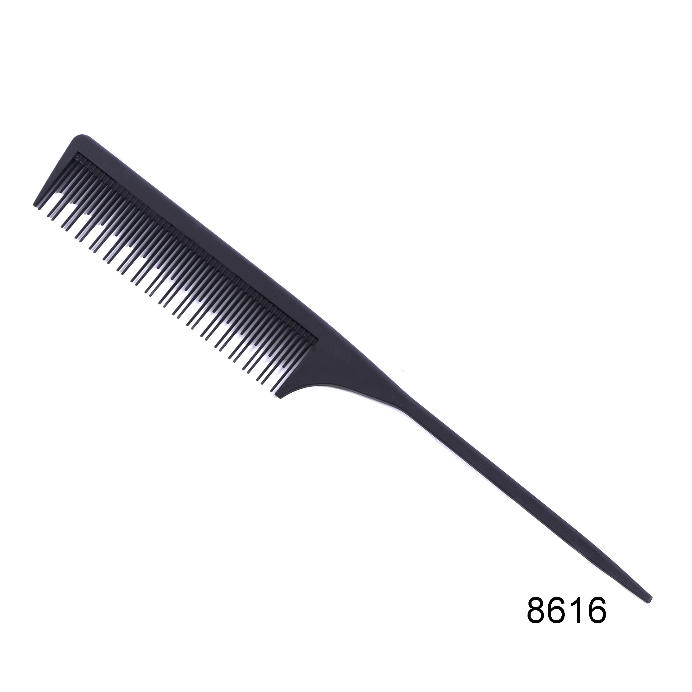 Schwarz Professionelle Kämme Friseur Neue Schwanz Kamm Zwei Kohlenstoff Anti Statische Kamm Haar Schneiden Kamm einstellen