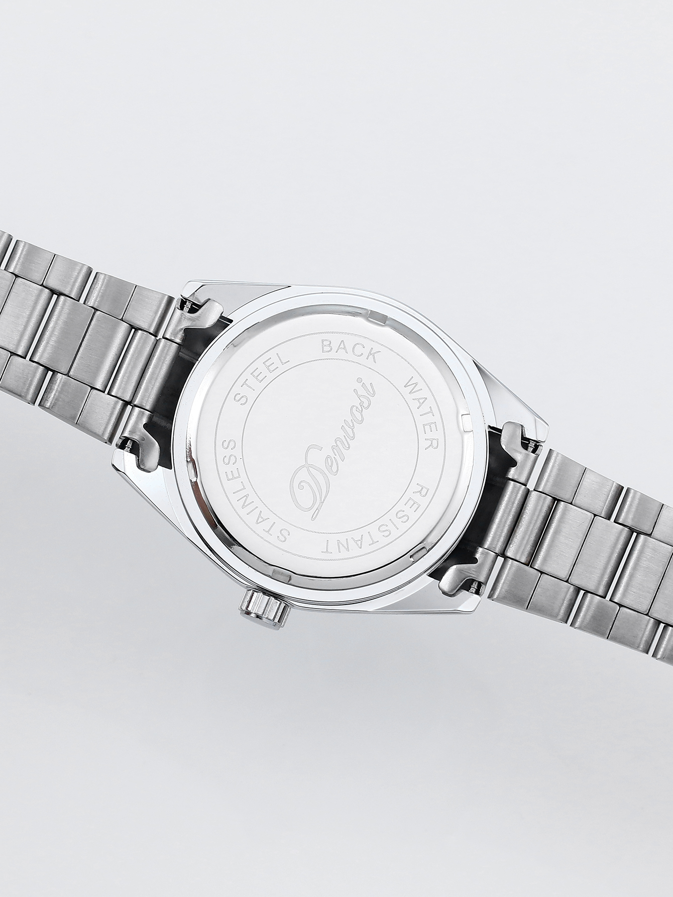 Denvosi Reloj de cuarzo luminoso resistente al agua para hombre informal de Simple