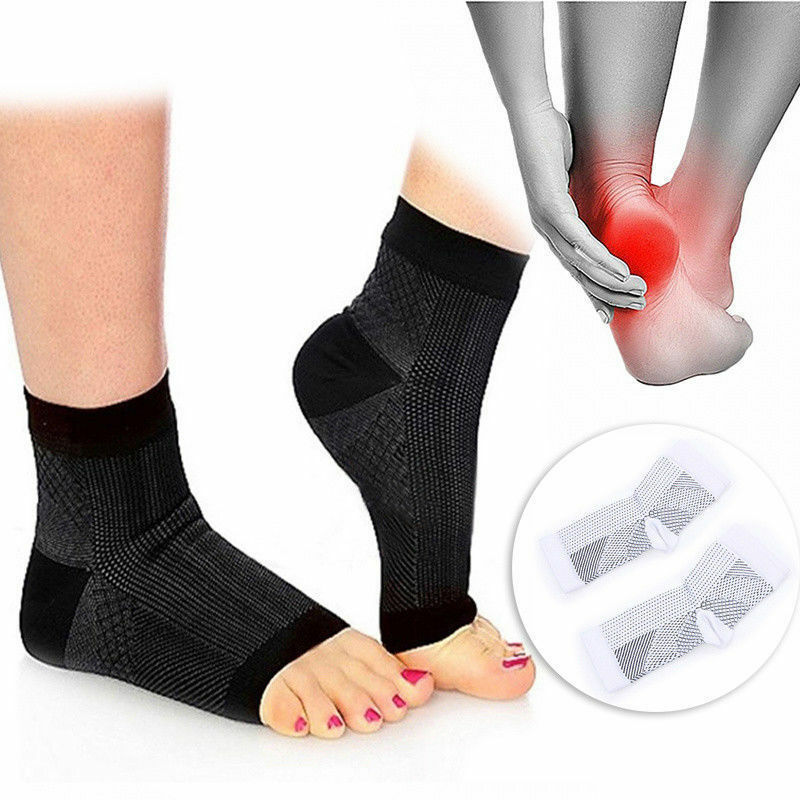 Ankle Support Strap Brace Compression Achilles Tendon Sprain Protector Socks