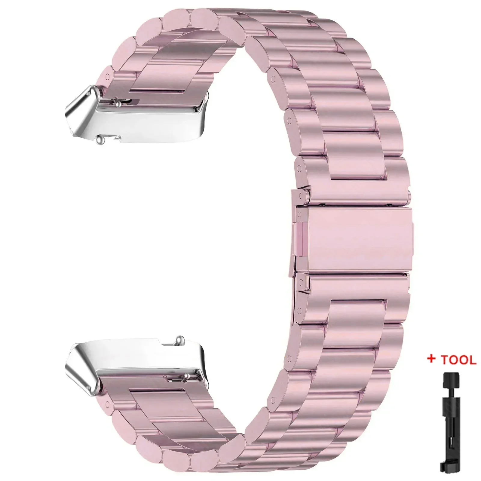 Correa de Metal sin huecos para Redmi Watch 3, pulsera activa de acero inoxidable para Xiaomi Redmi Watch 3 Lite