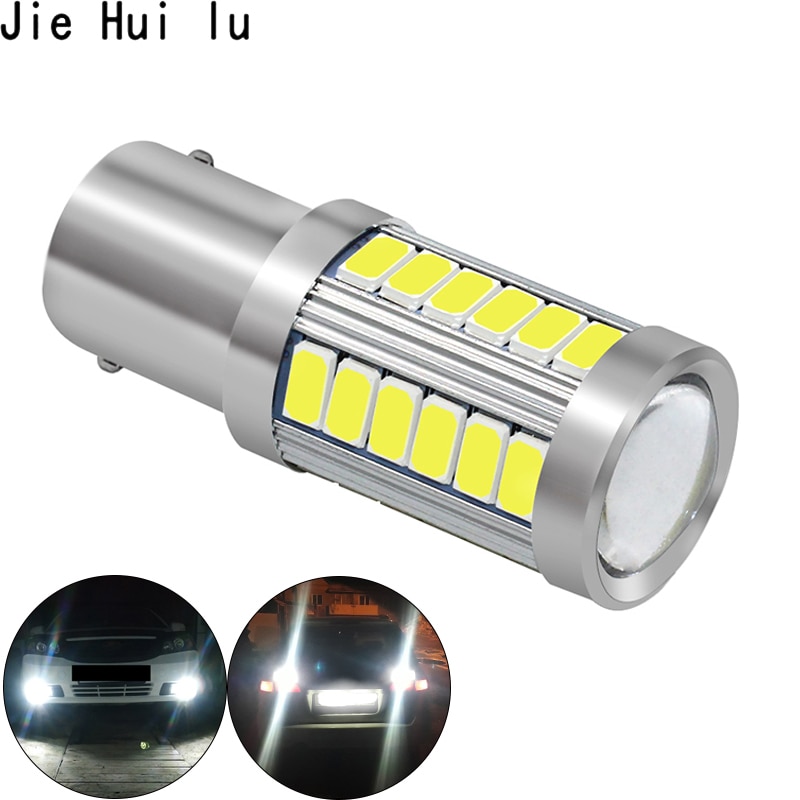 1156 1157 P21/5 W BAY15D Super lumineux 33 SMD 5630 5730 frein à LED feux antibrouillard 21/5w voiture feux diurnes arrêt ampoules 12V