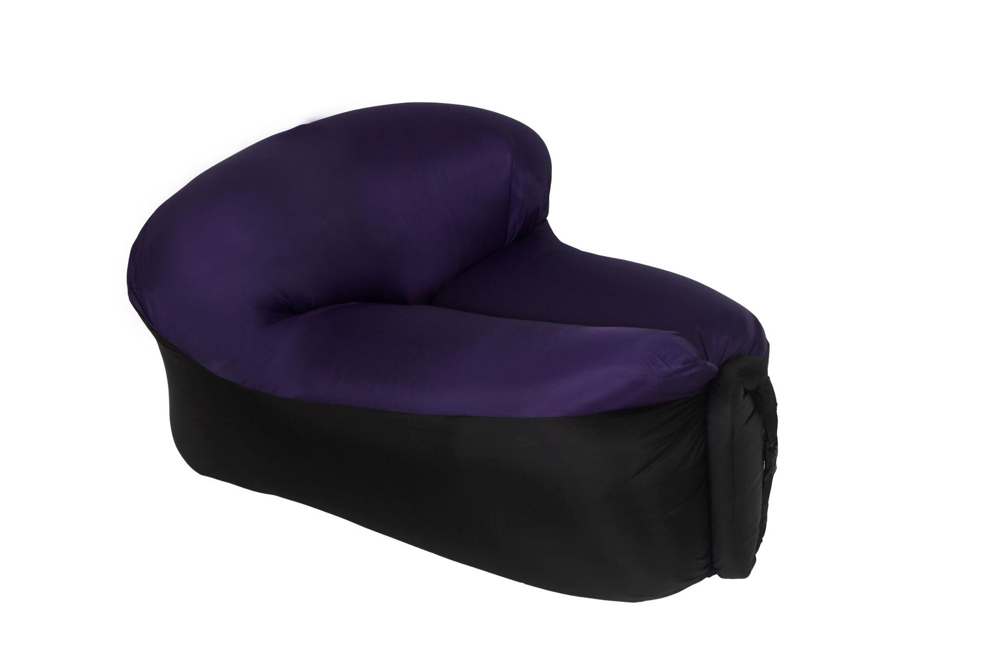 Smartlife bærbar oppustelig luftstol seng udendørs camping strand doven sofa vandtæt hurtig stof oppustelig camping taske: Lilla