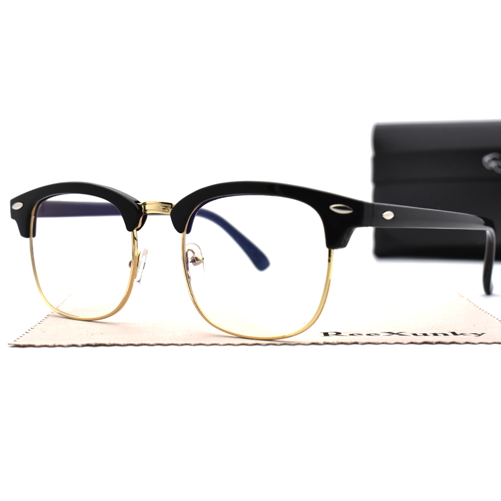 Anti Blue Light Blocking Glasses Anti Eye Fatigue Goggles Clear Regular Computer Gaming SleepingBetter Glasses Improve Comfort